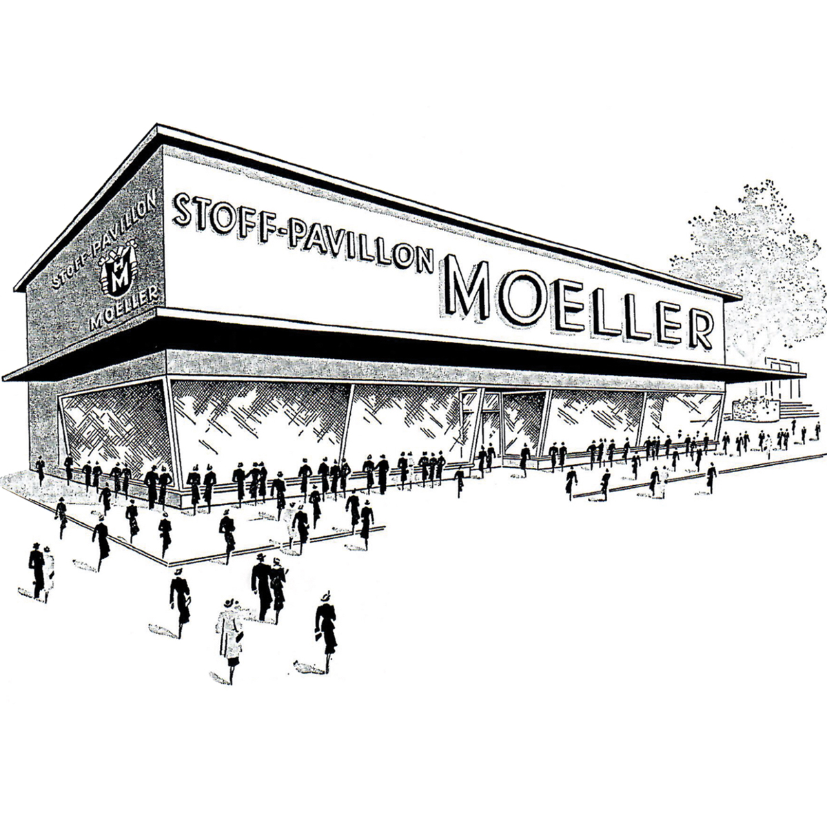 Foto: Stoff-Pavillon Möller