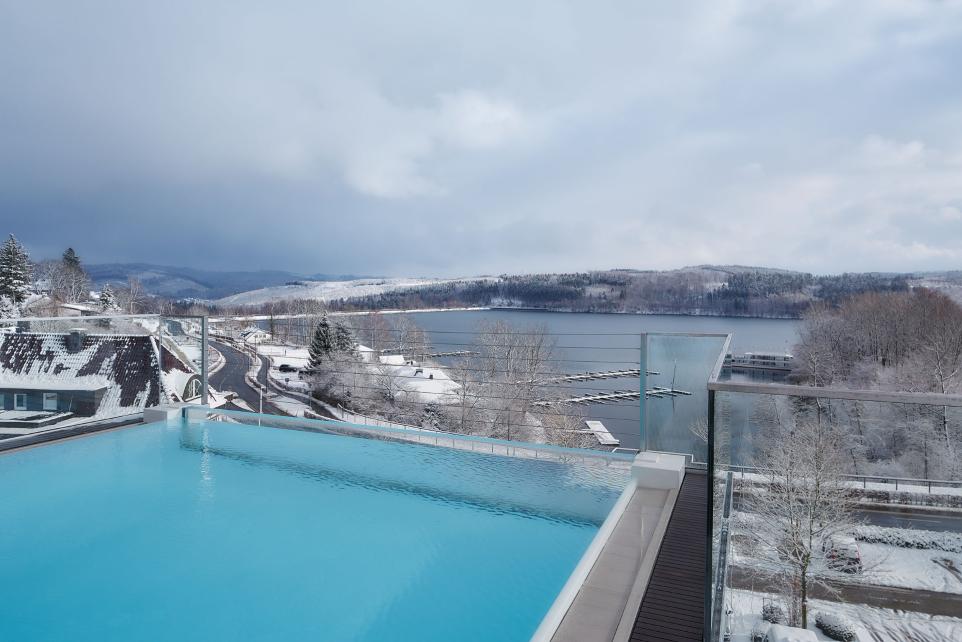 The wellness area of the hotel